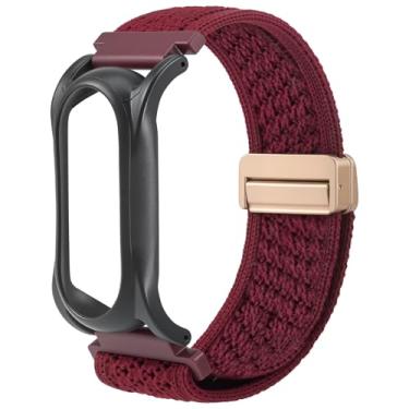 Imagem de Pulseira Nyon de tecido macio ajustável atualizada + base protetora serve para gravador de voz PLAUD NotePin AI, alça de pino de notas de liberação rápida de 18 mm para facilitar a substituição da