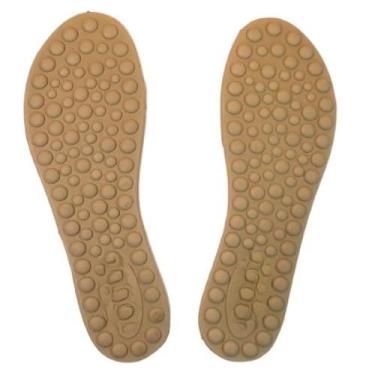 Imagem de Palmilha Ortopédica Massageadora para Fascite Plantar - Alívio Imediato para Dores nos Pés e Esporão(33/34,Aleatório)