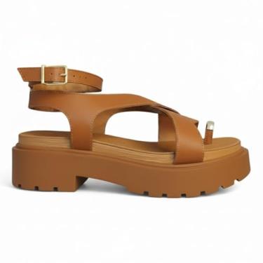 Imagem de Sandalia Feminina Tratorada Vizzano Flatform Fivela 6499.122