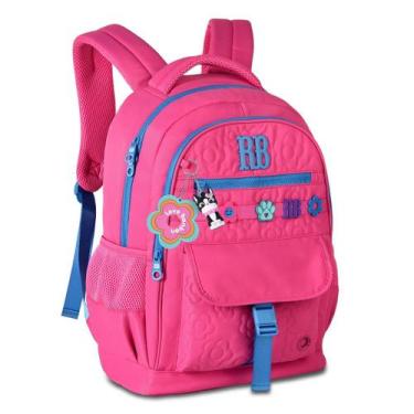 Imagem de Mochila de costas escolar flower power rebecca bonbon clio - Clio Styl