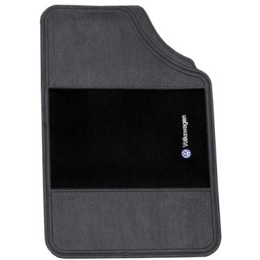 Imagem de Tapete Automotivo Carro Logo Bordado Volkswagen Universal Vw - OESTESO