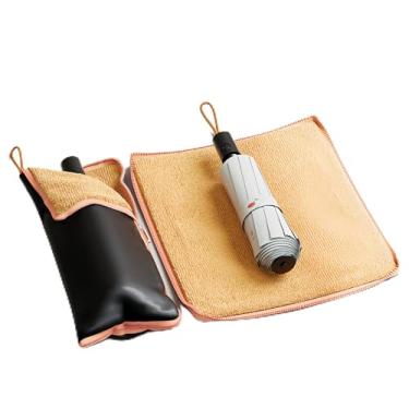 Imagem de Bolsa de transporte portátil para guarda-chuvas reversível, capa dobrável à prova d'água para armazenamento de carro, viagem, casa, escola (laranja)