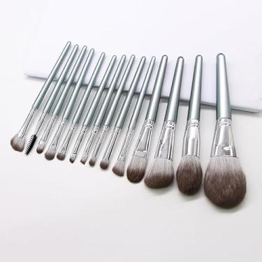 Imagem de Pincéis de maquiagem premium sintético base em pó corretivos sombras, 14 peças