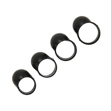 Imagem de Cryfokt Tampas de Dedo Handpan, Tampas de Língua de Cimento de Plástico de, Perfuradores de Dedo, 4 Peças para Juntas para Efeito de Ressonância