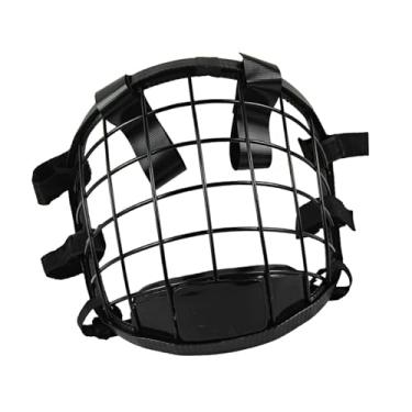 Imagem de Generic Máscara facial de karatê para crianças, proteção facial de boxe confortável, equipamento de treinamento de metal, proteção de taekwondo, para esportes