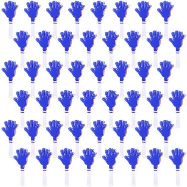 Imagem de Bandalos de mão ZCYSRLQIN 19 cm, plástico, vermelho, branco, azul, 48 