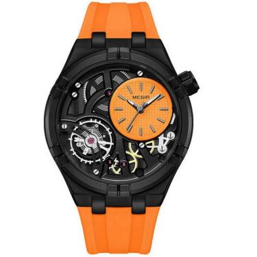 Imagem de Relógio de quartzo esportivo militar masculino pulseira de silicone impermeável