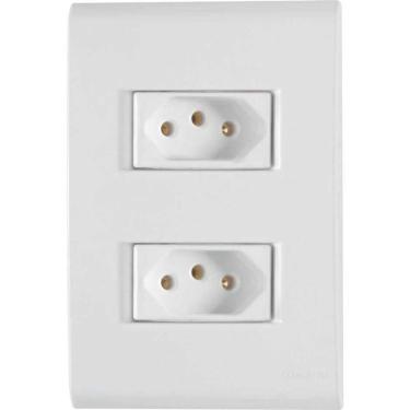 Imagem de Conjunto 2 Tomadas 2p+t - 20a - Liz Branca - Tramontina