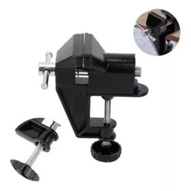 Imagem de Mini Torno Morsa De Bancada Base Fixa 45Mm Hutz