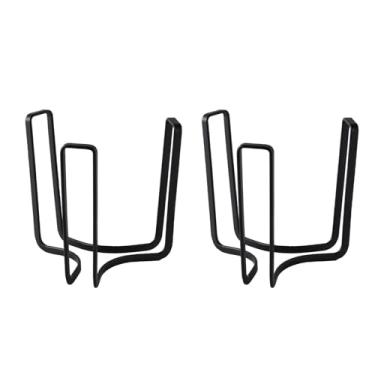 Imagem de LUMINFLY Suportes de prato de 2 peças, escorredor de pratos de aço resistente para armazenamento de armário, prateleiras de cozinha com eficiência de espaço, ideal para uso doméstico e hotel