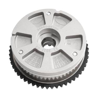 Imagem de Roda dentada da árvore de cames CVVT de admissão de temporização do motor adequada para Elan—tra 2018-2021 Kona, Velo-ster 2019-2021 e Forte Forte 2017-2022 5,2021-2023 Seltos,2020-2023 Soul 2.0 Motor