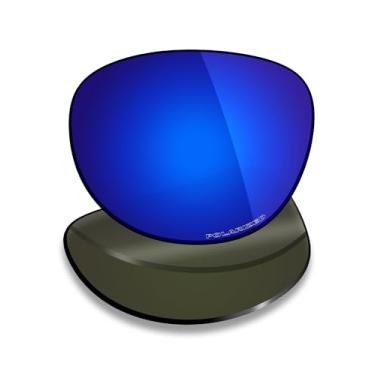 Imagem de Mryok Lentes de reposição ultra polarizadas para óculos de sol Maui Jim Honi MJ758 54 mm, HD Polarized, proteção UV, resistente a impactos e ajuste perfeito - azul escuro