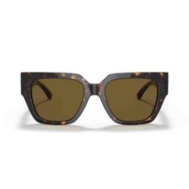 Imagem de Óculos de Sol Versace Havana Marrom Escuro 0VE4409 108/7353-Feminino