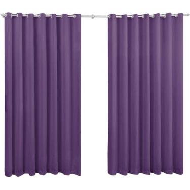 Imagem de Cortina Para Sala Quarto Cortinados Varão 2,70 x 2,50 Roma Oxford Vinh