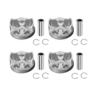 Imagem de VeloBoost Kit de anel de pistão 23041-2E100 4 peças apto para Kia G4NB 1.8L para Hyundai Elantra 5(MD) 2010-2016 Hyundai i30 2(GD) 2011-2016 Kia Cerato 3(YD) 2012-2016