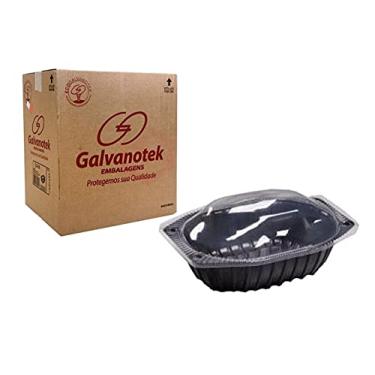 Imagem de Embalagem Plástica Frango Assado Galvanotek G100 Preta C/100