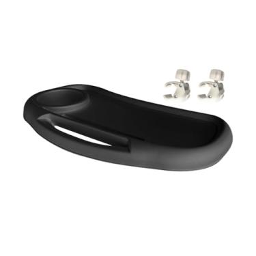 Imagem de Bandeja de viagem infantil, bandeja removível para alimentos com suporte de copo | Acessório reutilizável para carrinho de bebê, suprimentos de viagem portáteis para casa