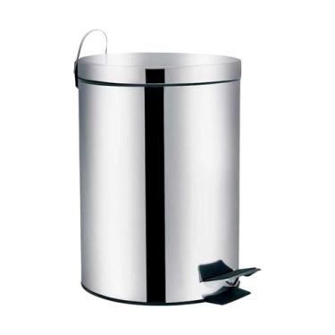 Imagem de Lixeira em Aço Inox com Pedal e Balde Removível 5L, Ágata