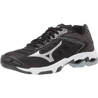 Imagem de Mizuno Tênis de vôlei feminino Wave Lightning Z5, preto, 37 B US