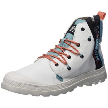 Imagem de Palladium Botas masculinas, Branco, 36 EU