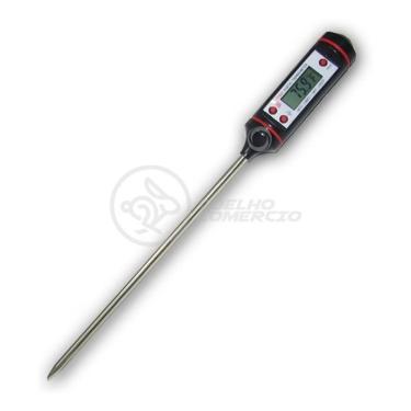 Imagem de Termômetro Culinário Cozinha Digital Mede -50ºc A +300ºc
