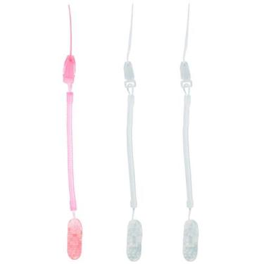 Imagem de Kit 3 Prendedor de Chupeta Mola Pietra Baby Menino Menina Infantil Bic