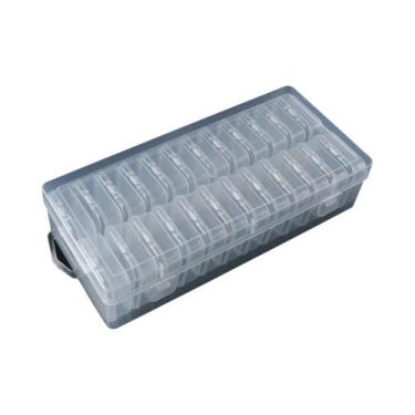 Imagem de Caixa Organizadora De Plástico Transparente Para Miçangas 12/24/30 Peç