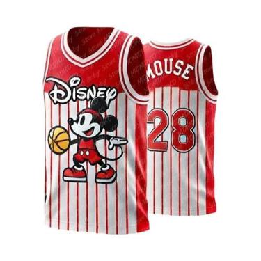 Imagem de Camisa De Basquete Com Estampa Do Mickey Mouse Da Disney Para Crianças
