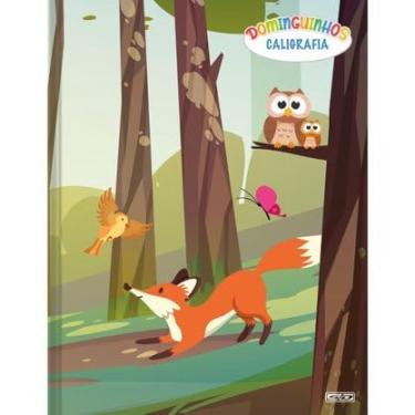 Imagem de Caderno Brochurão Caligrafia Dominguinho 40 Fls Animativa - Caderno Infantil Português Caligrafia (Raposa)