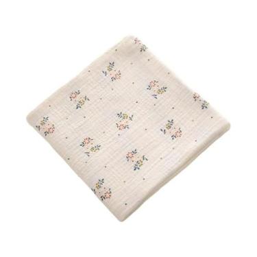 Imagem de Cobertor De Musselina De Algodão 100X100cm Para Bebê Recém-Nascido Toa