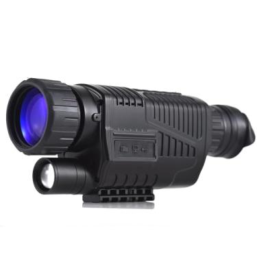 Imagem de Generic Binóculos de visão noturna, infravermelho 5 x 40, telescópio digital monocular de visão noturna, dispositivo de visão noturna ao ar livre para acampamento e caça