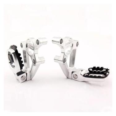 Imagem de Anti-derrapante Apoio para os pés apoio para cnc para xadv 750 x-adv x adv xadv750 2017 2018 2019 2020(White black)