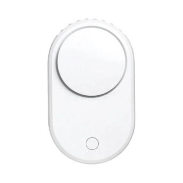 Imagem de Mini Ventilador Portátil Recarregável USB Com Adesivos Fofos Para Ferr