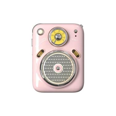 Imagem de Caixa De Som Divoom 5.0 Bluetooth 4,5W Beetles-Fm Rosa Pink