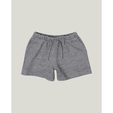Imagem de Short Moletinho Menina Malwee Kids Cinza Claro - 4 Malwee Kids-Feminino