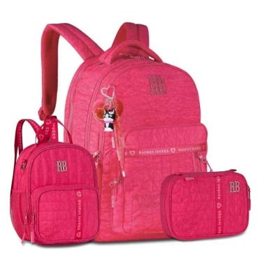 Imagem de Kit Rebecca Bonbon Mochila com Lancheira térmica e Estojo Box-Feminino