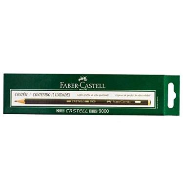 Imagem de Lápis Grafite 4B, Faber-Castell, 90004B, EcoLápis, Linha Castell 9000, 12 Unidades, Multicor