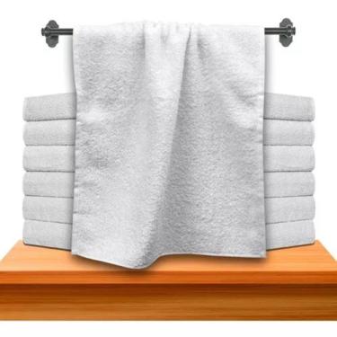 Imagem de Kit 10 Toalhas De Rosto Profissional Salão - Dubramar