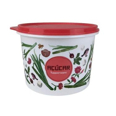 Imagem de Tupperware Caixa Açúcar Floral 1,4kg