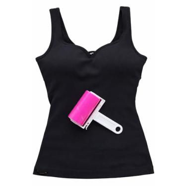 Imagem de Rolo Tira Pelos Adesivo Lavável Reutilizável – Remove Pelos e fiapos de Sofá, Roupas, Cama, Tapetes e Estofados – Ecológico, Portátil e Multiuso - Cores sortidas