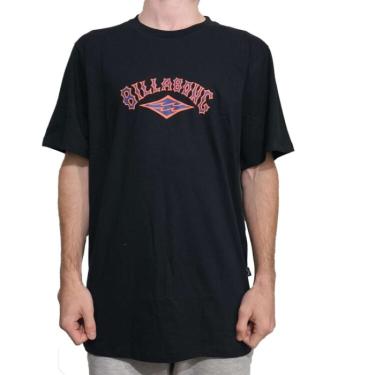 Imagem de Camiseta Billabong Arch Wave - Preto