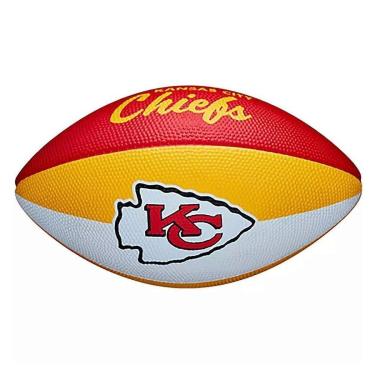 Imagem de Bola de Futebol Americano Wilson Kansas City Chiefs Retrô-Unissex