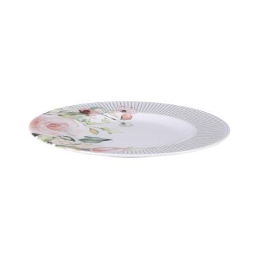 Imagem de Prato Raso Tramontina Ornatta Em Porcelana Decorada 28 Cm