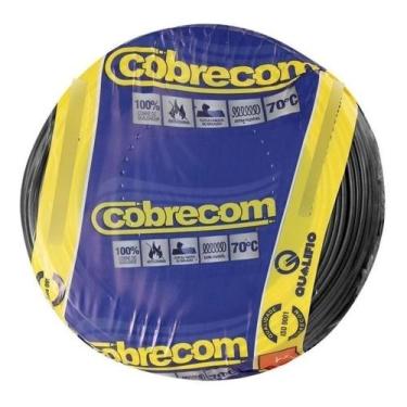 Imagem de Cabo Flexível 2,5mm Até 750V 100mts Cores Cobrecom Inmetro Antichamas,