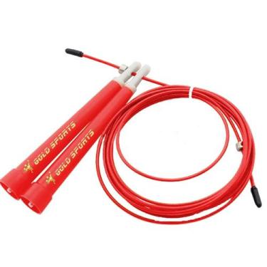 Imagem de Corda de Pular Gold Sport Electra II Com  Rolamento e Cabo de Aço  Rev