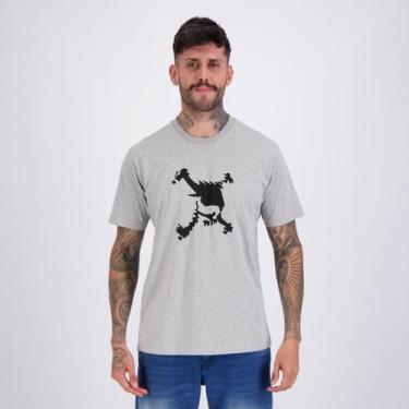 Imagem de Camiseta Oakley Skull Heritage Logo Cinza Escuro, M