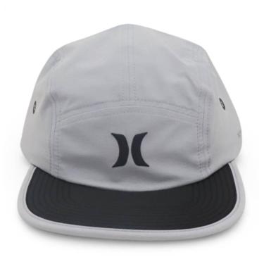 Imagem de Boné Hurley Five Panel Flow - Cinza (Aba Mole/Importado)-Unissex