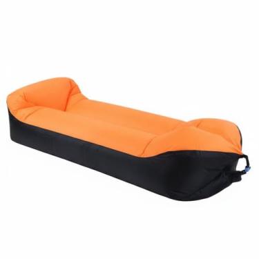 Imagem de Espreguiçadeira Inflável Assento De Relaxamento - Sunoro, Laranja