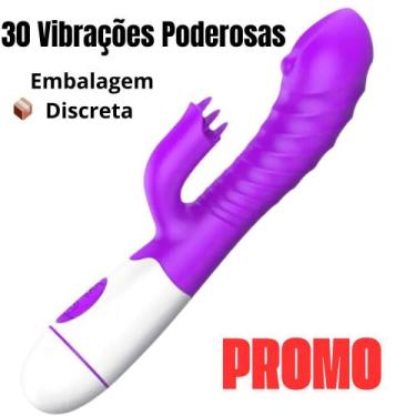 Imagem de Vibrador Feminino com Estimulador de Clitóris Desejo Secreto Erótico S