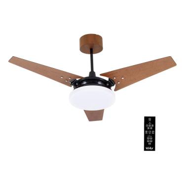 Imagem de Ventilador Teto Madeira 101cm Imbuia 220v - Ventex